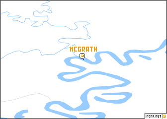 map of McGrath