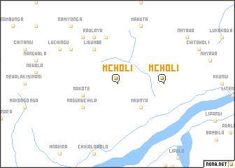 map of Mcholi