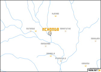 map of Mchonda