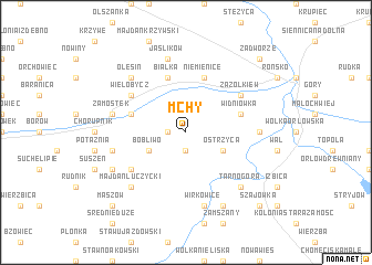 map of Mchy