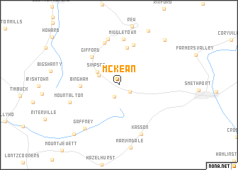 map of McKean