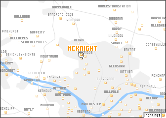 map of McKnight