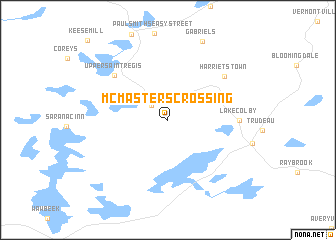 map of McMasters Crossing