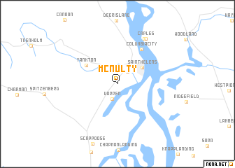 map of McNulty