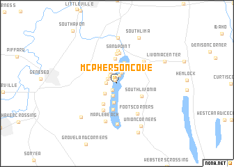 map of McPherson Cove