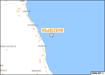 map of Mdjoizema