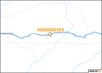 map of Meadow Acres