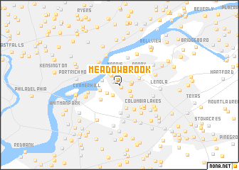 map of Meadowbrook