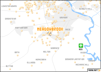 map of Meadowbrook