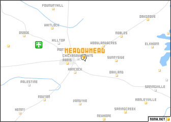 map of Meadow Mead