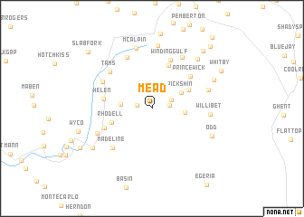 map of Mead