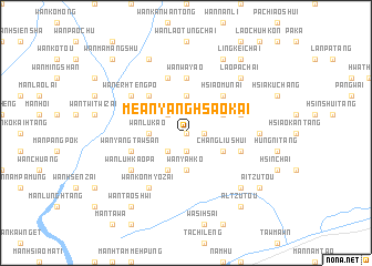 map of Mean-yanghsao-kai