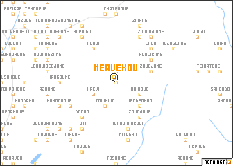 map of Méavékou