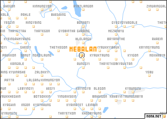 map of Mèbalan