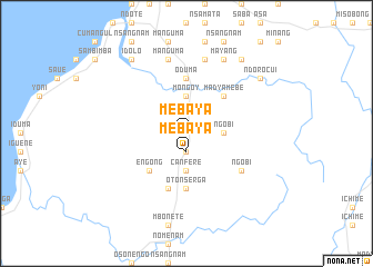map of Mebaya