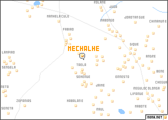 map of Mechalhe