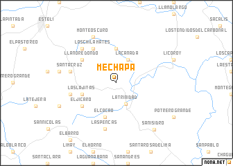 map of Mechapa