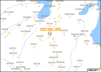 map of Mechelipo