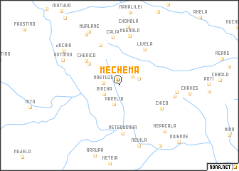 map of Mechema