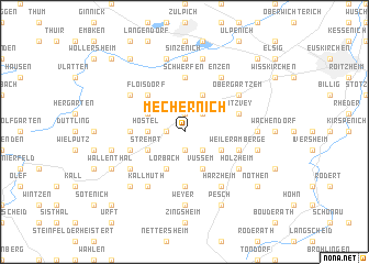 map of Mechernich
