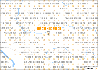 map of Mechhidengi