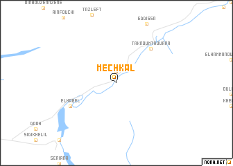 map of Mechkal