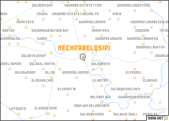 map of Mechrá Belqsiri