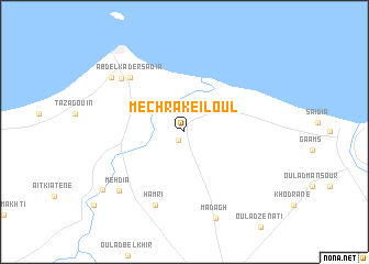 map of Mechra Keïloul