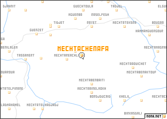 map of Mechta Chenafa