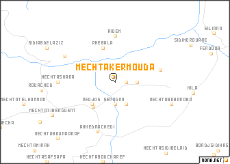 map of Mechta Kermouda