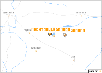 map of Mechta Ouled Amara