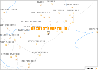 map of Mechtat Ben Ftaïma