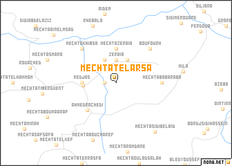 map of Mechtat el Arsa