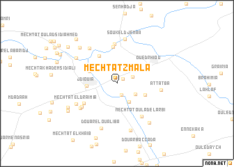 map of Mechtat Zmala