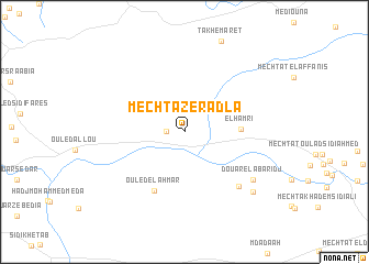 map of Mechta Zeradla