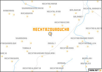 map of Mechta Zouaoucha