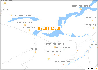 map of Mechta Zoui