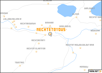 map of Mechtet Ayoûs