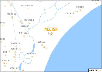 map of Mecisa
