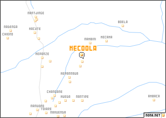 map of Mecoola