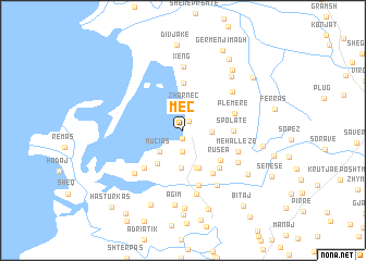 map of Meç