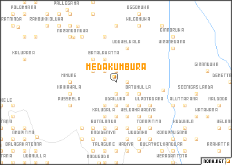 map of Medakumbura