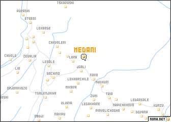 map of Medani
