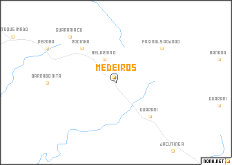 map of Medeiros