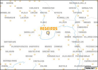 map of Medeiros