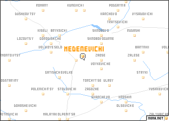 map of Medenevichi