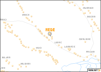 map of Mede