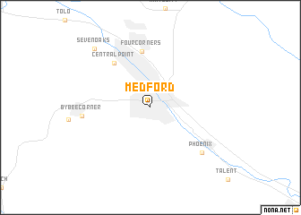 map of Medford