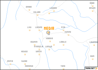 map of Media