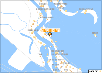 map of Medīkhen